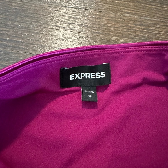 Satin Super High Waisted Ruched Side Slit Midi Skirt - Picture 4 of 4